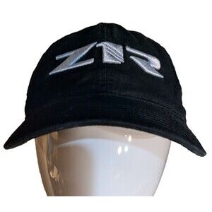 Turn One Black ZR1 hat cap snap back baseball cap